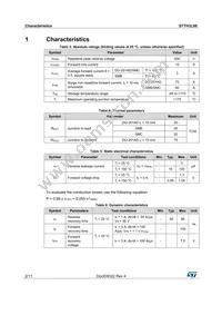 STTH3L06B Datasheet Page 2