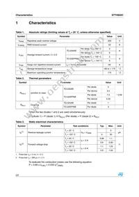 STTH602CFP Datasheet Page 2