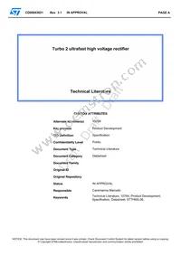 STTH60L06W Datasheet Cover