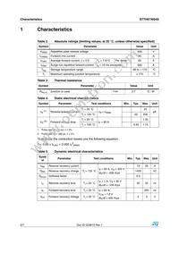 STTH61W04SW Datasheet Page 2