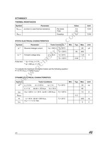 STTH8003CY Datasheet Page 2