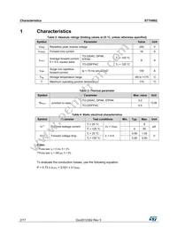 STTH802B Datasheet Page 2