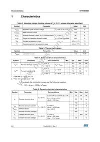 STTH80S06W Datasheet Page 2