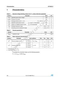 STTH810GY-TR Datasheet Page 2