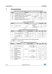 STTH8S06B-TR Datasheet Page 2