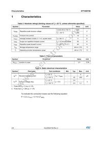 STTH8ST06DI Datasheet Page 2