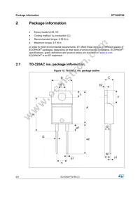 STTH8ST06DI Datasheet Page 6
