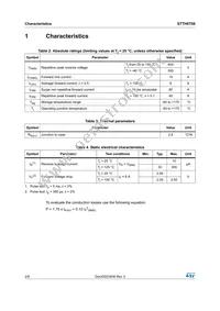 STTH8T06DI Datasheet Page 2