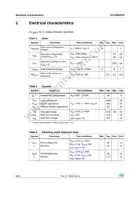 STU60N55F3 Datasheet Page 4