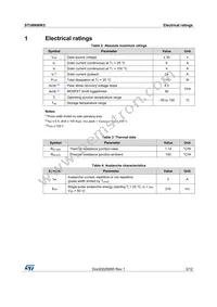 STU6N90K5 Datasheet Page 3
