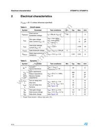 STU6NF10 Datasheet Page 4