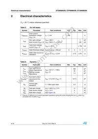 STU8NM50N Datasheet Page 4