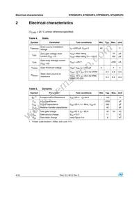 STU90N4F3 Datasheet Page 4