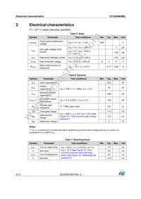 STU9HN65M2 Datasheet Page 4