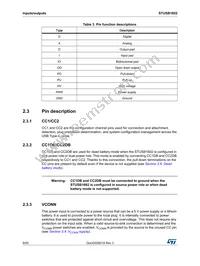 STUSB1602AQTR Datasheet Page 8