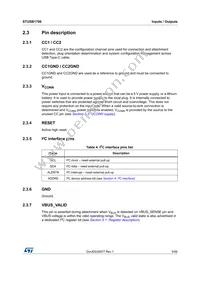 STUSB1700YQTR Datasheet Page 9