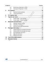 STUSB4710QTR Datasheet Page 3