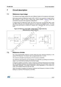 STUW81300T Datasheet Page 23
