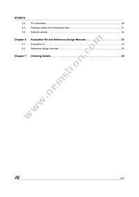 STV0674T100 Datasheet Page 3