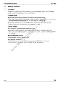 STV0684 Datasheet Page 20