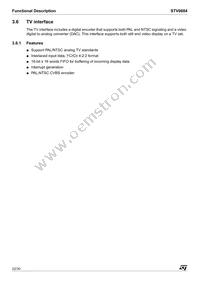 STV0684 Datasheet Page 22