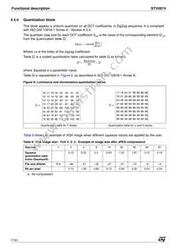 STV0974E/TR Datasheet Page 17