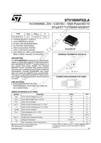 STV160NF02LAT4 Datasheet Cover