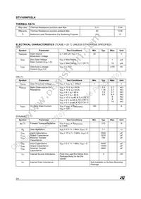 STV160NF02LAT4 Datasheet Page 2