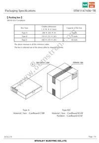 STW1147ASK-TR Datasheet Page 16