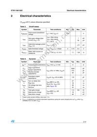 STW11NK100Z Datasheet Page 5