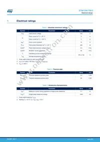 STW12N170K5 Datasheet Page 2