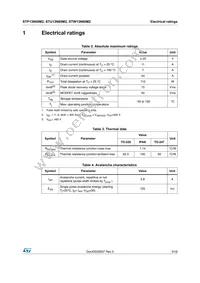 STW13N60M2 Datasheet Page 3