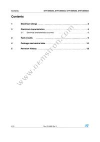 STW13N95K3 Datasheet Page 2