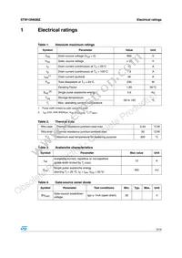 STW13NK80Z Datasheet Page 3