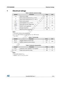 STW18N60DM2 Datasheet Page 3