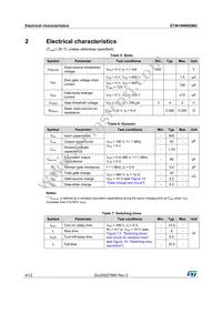 STW18N60DM2 Datasheet Page 4