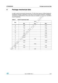 STW20NK50Z Datasheet Page 9