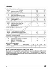 STW26NM60 Datasheet Page 2
