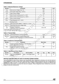 STW28NK60Z Datasheet Page 2