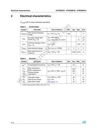 STW30NF20 Datasheet Page 4