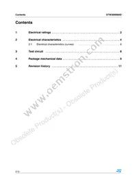 STW30NM60D Datasheet Page 2