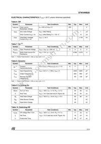 STW34NB20 Datasheet Page 3