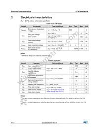 STW38N65M5-4 Datasheet Page 4
