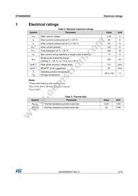 STW40N95K5 Datasheet Page 3