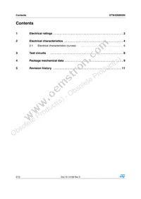 STW43NM50N Datasheet Page 2