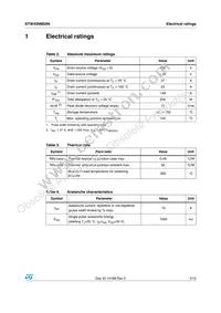 STW43NM50N Datasheet Page 3