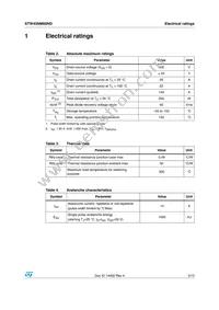 STW43NM60ND Datasheet Page 3