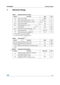 STW45NM60 Datasheet Page 3