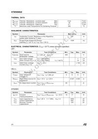 STW50NB20 Datasheet Page 2