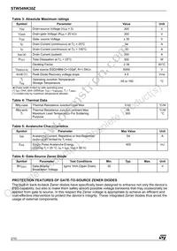 STW54NK30Z Datasheet Page 2